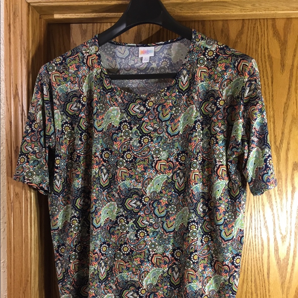 Lularoe Floral Large Irma-EUC